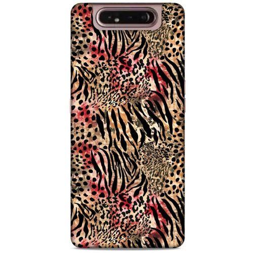 Animax Leopar Zürafa Samsung Galaxy A80 Kılıf Desenli Silikon