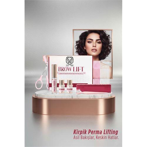 Brow Lift Profesyonel Kaş Kirpik Laminasyon ve Evde Şekillendirme Kaş Kirpik Lifting Seti 722919