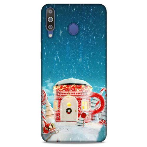 Samsung Galaxy M30 Kılıf Snowix (3) Kapak Kırmızı Mavi