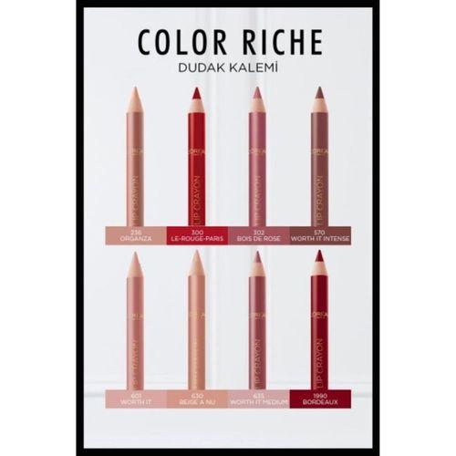 L'Oréal Paris Color Riche Dudak Kalemi - 300 Le Rouge Paris