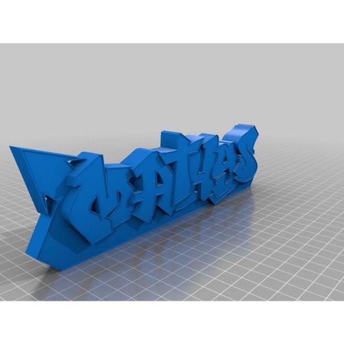 Mathys Graffiti 3D Baskı
