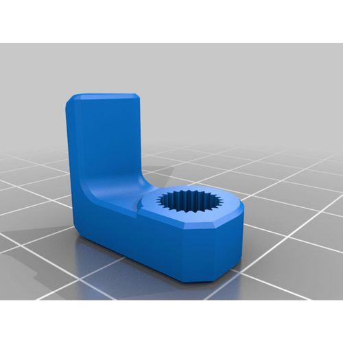 ERCF V2 25 Spline Servo Arm 3D Baskı (Bu ürün Sadece Plastik parçadır - Almadan Önce Soru Sorabilirsiniz)