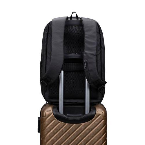 Classone GA-0014 Gauntlet V1 Sert Kabuk Serisi 15.6 inch Uyumlu WTX Pro Su Geçirmez Kumaş  Laptop Çantası -Gri