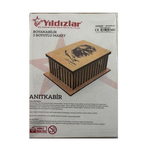 Yıldızlar Demonte 3 Boyutlu Ahşap Maket Anıtkabir