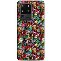Graffitix (44) Desenli Silikon Kapak Samsung Galaxy S20 Ultra Kılıf