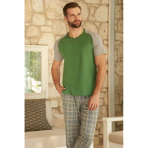 Erkek Gri Pijama Takım ERS00442NSGR210