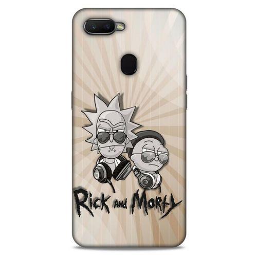 Oppo Ax7 Uyumlu Kılıf Rick And Morty (16) Kalın Kılıf Jessica