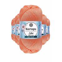 5 Adet Lotus Bikini Büstiyer Bluz Örgü İpi  K218 Somon