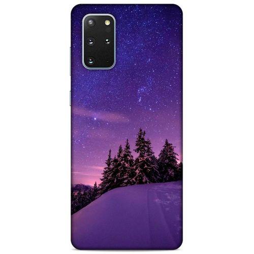 Lopard Samsung Galaxy S20 Plus Uyumlu Kılıf Gece'S (4) Koruma Kılıfı Mor