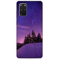 Lopard Samsung Galaxy S20 Plus Uyumlu Kılıf Gece'S (4) Koruma Kılıfı Mor