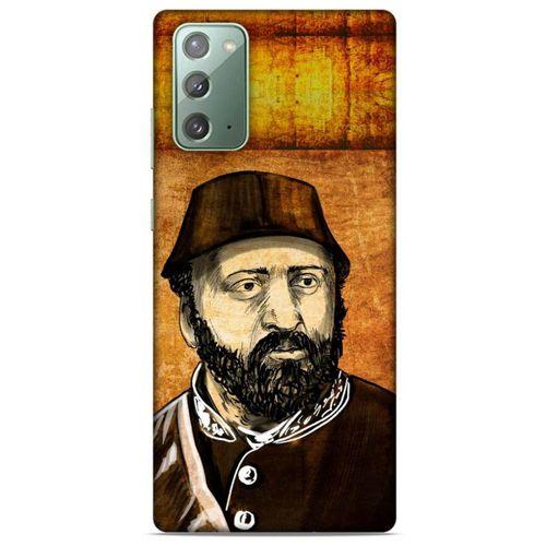 Samsung Galaxy Note 20 Uyumlu Kılıf Ottoman (50) Shockproof Kılıf Abdülaziz
