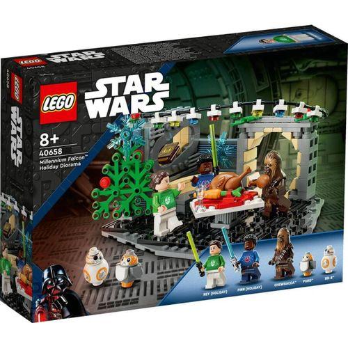 Lego Star Wars 40658 Millennium Falcon Yılbaşı Dioraması