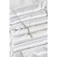 316L Çelik Zincir Gümüş Renk Kutup Yıldızı Model Kadın Kolye