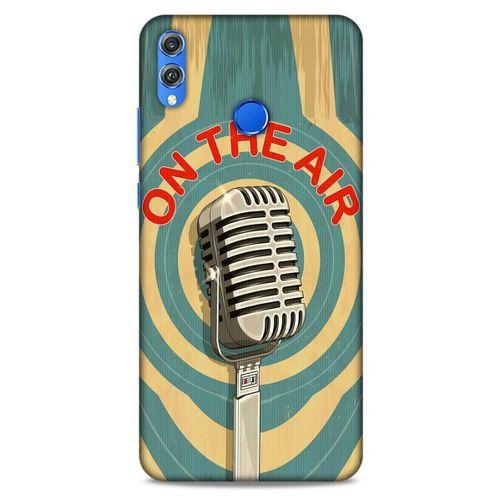 Retro (40) Desen Fit Silikon Kılıf Renkli Huawei Honor 8x Kılıf