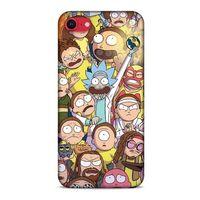 Apple iPhone SE 2020 Uyumlu Kılıf Rick And Morty (34) Slim Armor Kılıf Manager Morty