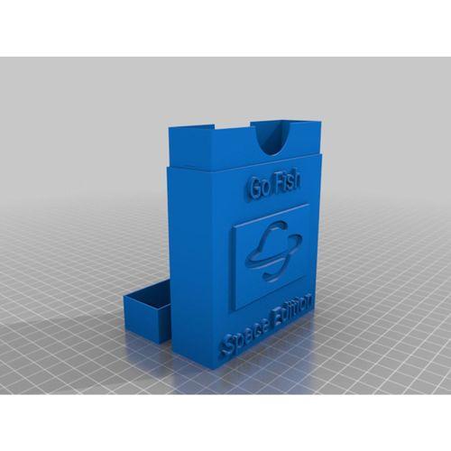 My Customized Uzay Go Fish Kart Kutusu 3D Baskı (Bu ürün Sadece Plastik parçadır - Almadan Önce Soru Sorabilirsiniz)