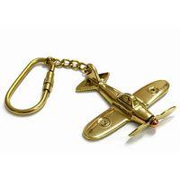 Pirinç Uçak Anahtarlık
