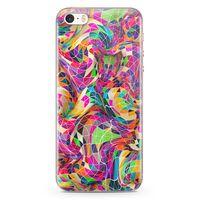 Apple iPhone SE Kılıf Renkli Prizmalar 3d Arka Kapak Koruma Desenli Full Koruyucu