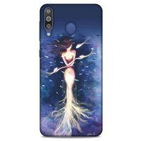 Y.Liva-2021 Özel Seri Deniz Kızı Samsung Galaxy M30 Kılıf Silikon Kapak
