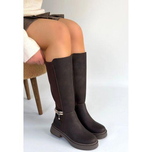 Mojja Kahverengi Nubu Çizme