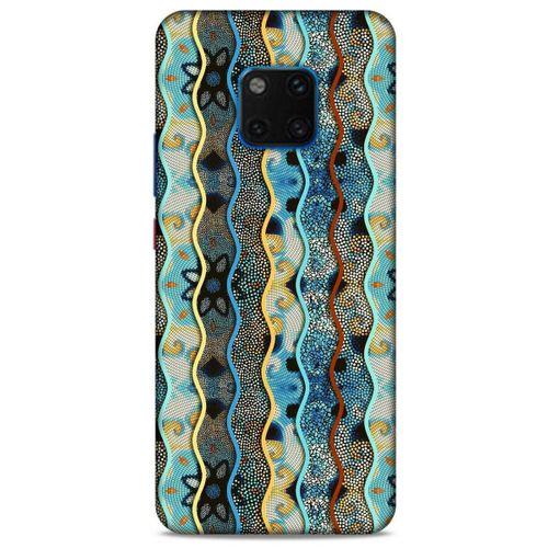 Huawei Mate 20 Pro Kılıf Baskılı Özel Seri Taşlı (28) Arka Kapak