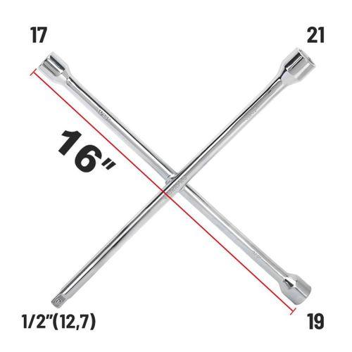 WORKPRO WP314006 17 19 21 1/2’’ Cr-V 400mm 4 Kollu Profesyonel Bijon Anahtarı