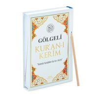 Gölgeli Kuranı Kerim Kalemle Yazılabilen Orta Boy Beyaz 1872