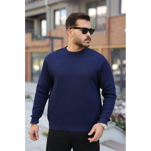 Erkek Selanik Örme Bisiklet Yaka Triko