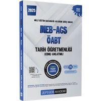 2025 MEB AGS ÖABT Tarih Öğretmenliği Konu Anlatımlı Pegem Yayınları