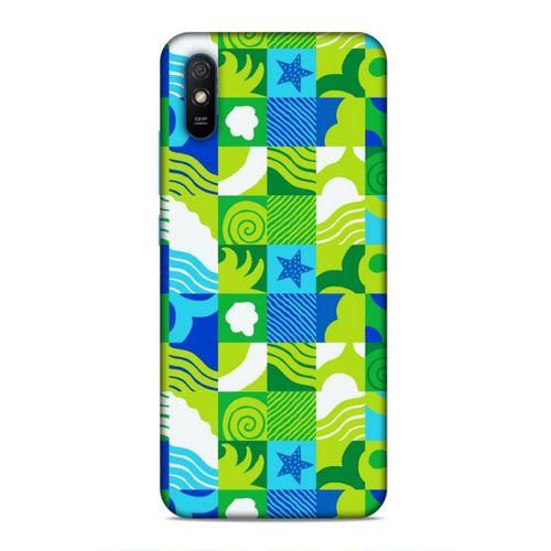 Xiaomi Redmi 9A Uyumlu Kılıf Insomnia (46) Core Armor Kılıf Laci Yeşil