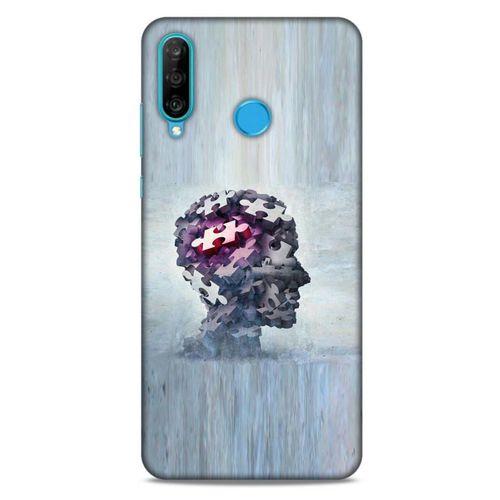 Huawei P30 Lite Kılıf Depresyon (42) Rugged Armor Kılıf Karışık Renkli