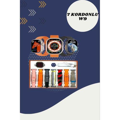 Kulak Üstü P9 Kablosuz Bluetooth Kulaklık Ve 7 Kordonlu Akıllı Saat