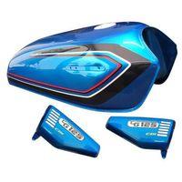 SEVGENT Benzin Depo-Yan Kapak Tk Mavi Cg