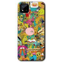 Realme C11 Kılıf HD Desen Baskılı Arka Kapak - Süper Çizgi Kahramanlar 2