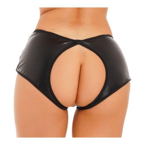 Fantezi Özel Bölgeleri Açık Parlak Külot