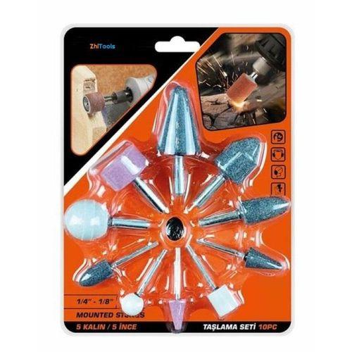 Zhltools 10 Parça Kalıpçı Taşlama Seti