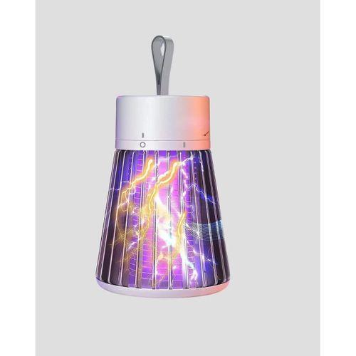 Mor Işıklı Şarjlı Böcek Öldürücü Lamba – Ev, Balkon Ve Kamp Kullanımına Uygun