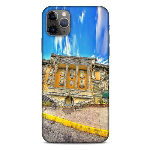 Apple Iphone 11 Pro Max Kılıf Dünya Mimarisi (39) Liquid Crystal Kılıf WonderWork USA