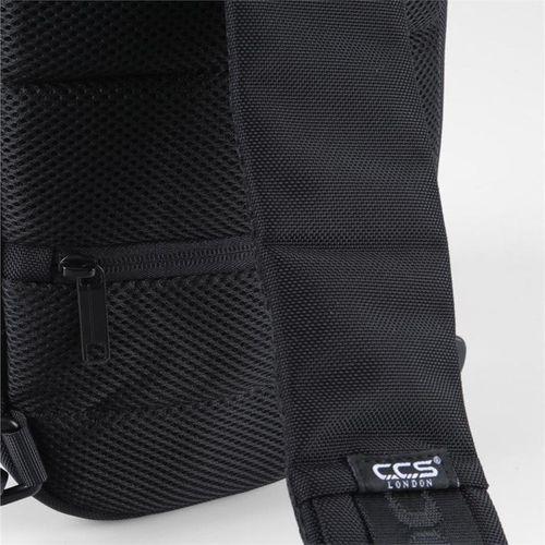 Ççs 31409 Tek Omuz Askılı Sırt ve Göğüs Çantası Siyah