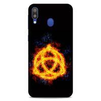 Lopard Samsung Galaxy M20 Uyumlu Kılıf FireX (45) Liquid Air Kılıf Kırmızı