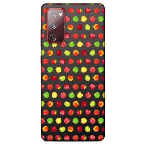 Frutix Elma 01 Samsung Galaxy S20 Fe Kılıf Desenli Silikon