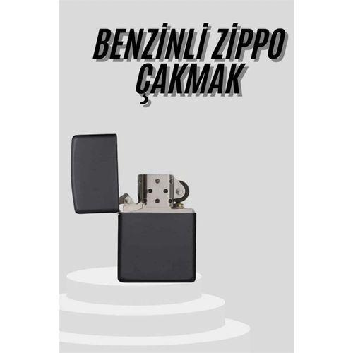 Çakmak Parlak Siyah Doldurulabilir Hedyelik Eşya