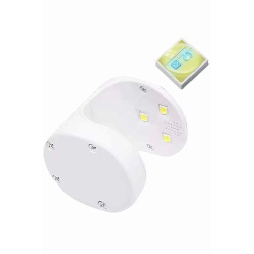 Kalıcı Oje Kurutucu Uv Led Teknolojisi Taşınabilir Mini Tırnak Kurutucu