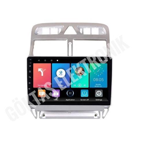 PEUGEOT 307 4 GB RAM 64 GB HAFIZA ANDROID MULTIMEDIA TEYP