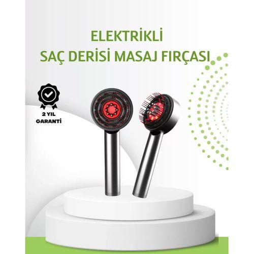 Şarjlı Saç Derisi Masaj Cihazı Kırmızı Işık Ve 3d Tarak Dişli