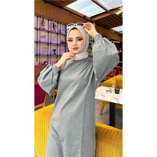 Hira Balon Kol Midi Boy Sade Basic Sweatshirt - 03031.017 - Antrasit