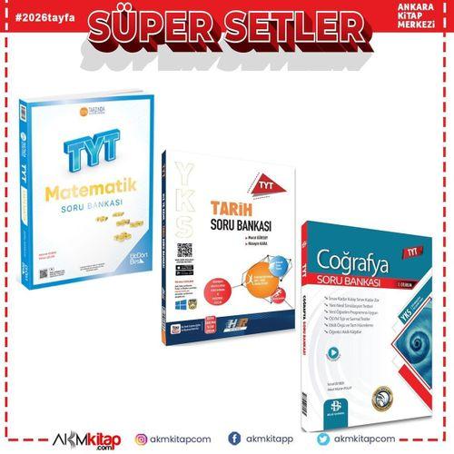 TYT Hız ve Renk Tarih Üç Dört Beş Matematik Bilgi Sarmal Coğrafya Soru Bankası 3 Kitap Set