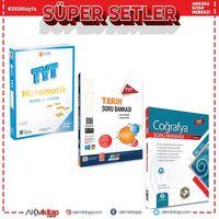 TYT Hız ve Renk Tarih Üç Dört Beş Matematik Bilgi Sarmal Coğrafya Soru Bankası 3 Kitap Set