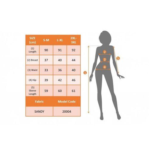 Kadın Uzun Kollu Derin V Yaka Göğüs Altı Dekolte Detay Etek Ucu Fırfırlı Sandy Mini Boy Elbise