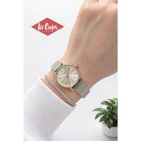 Lee Cooper Küçük Kasa Vintage Hasır Kordon 2 Yıl Garantili 3 Atm Kadın Kol Saati+Bileklik 08292.230